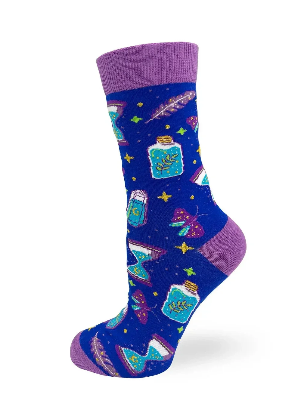 FD8 | Fabdaz Women's Novelty Crew Socks | Make Today Magic | Size 5-10